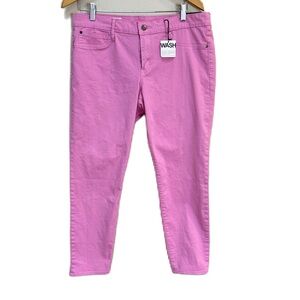 GAP Pink Legging Skinny Jean Low‎ Rise Stretch Jeans Women’s Sz 32 NEW